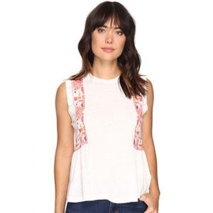 Free People Marcy Peplum Tank